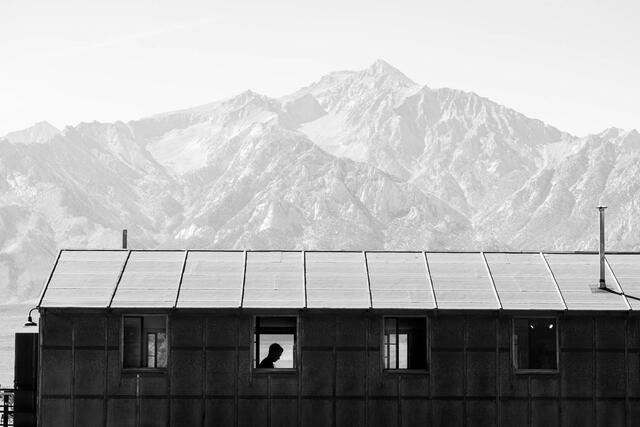 Manzanar Barracks print