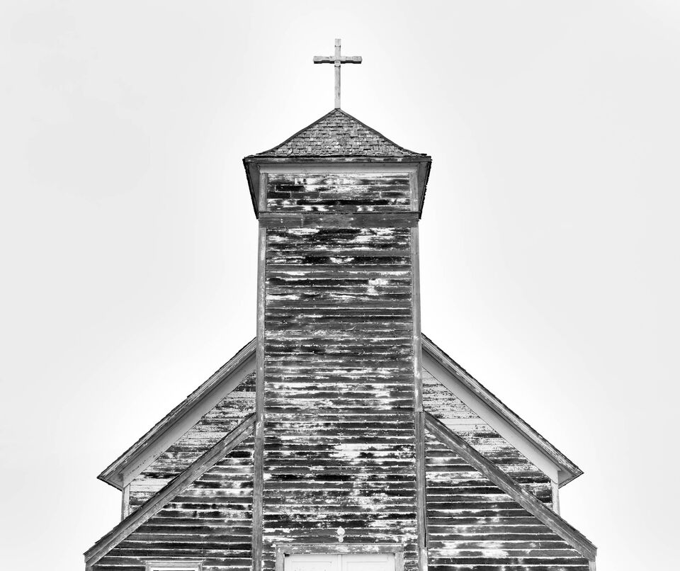 Fading Church print