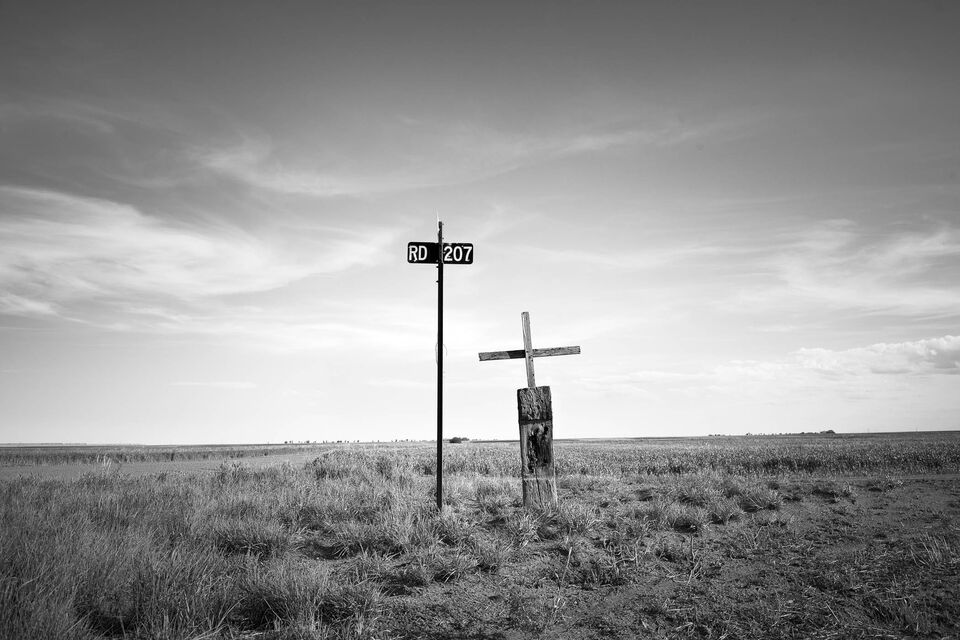 Road 207, Wyoming print